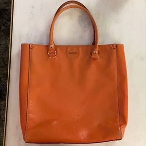 Kate Spade leather orange tote